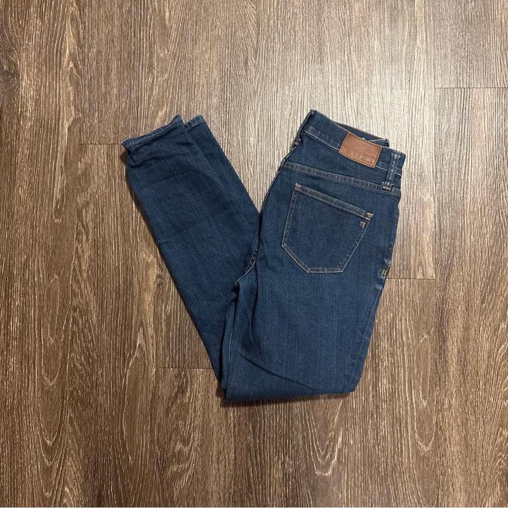 MADEWELL High Riser Skinny Womens Jeans Size 27 Dark Wash 27x26
